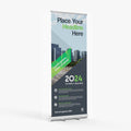 Standard Retractable 33"X81" Banner