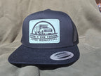 Custom Laser-Engraved Leatherette Patch Hat