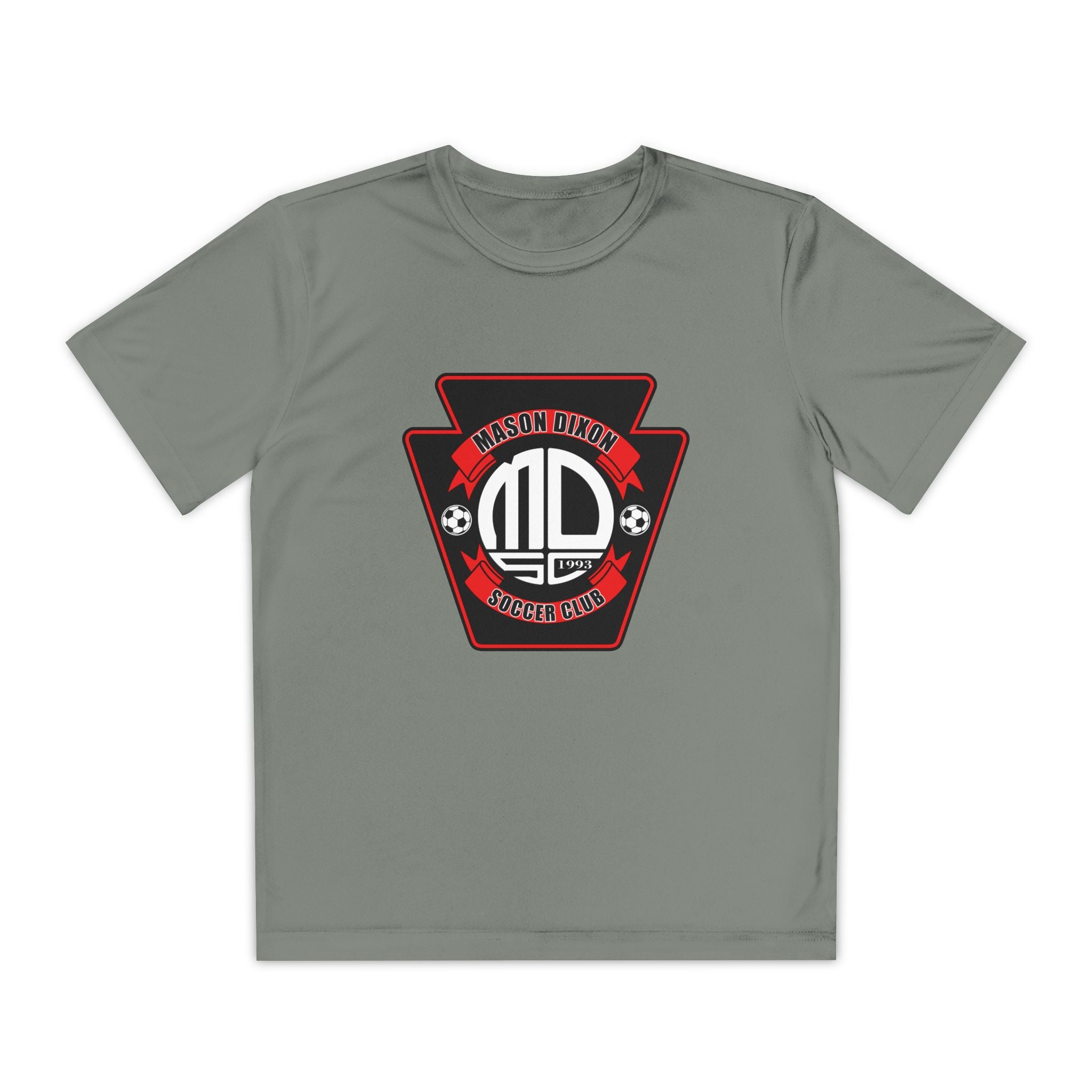 MDSC "Crest" Youth Moisture Wicking Short Sleeve