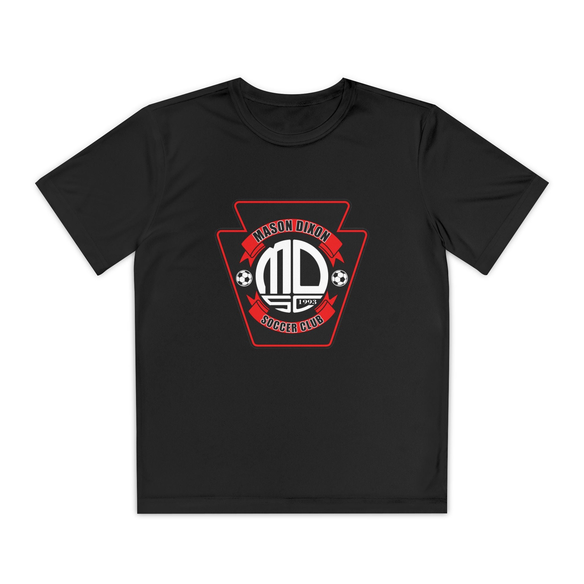 MDSC "Crest" Youth Moisture Wicking Short Sleeve
