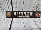 2" X 10" Full Color Locker Name plate