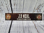 2" X 10" Full Color Locker Name plate