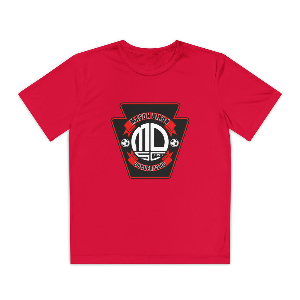 MDSC "Crest" Youth Moisture Wicking Short Sleeve
