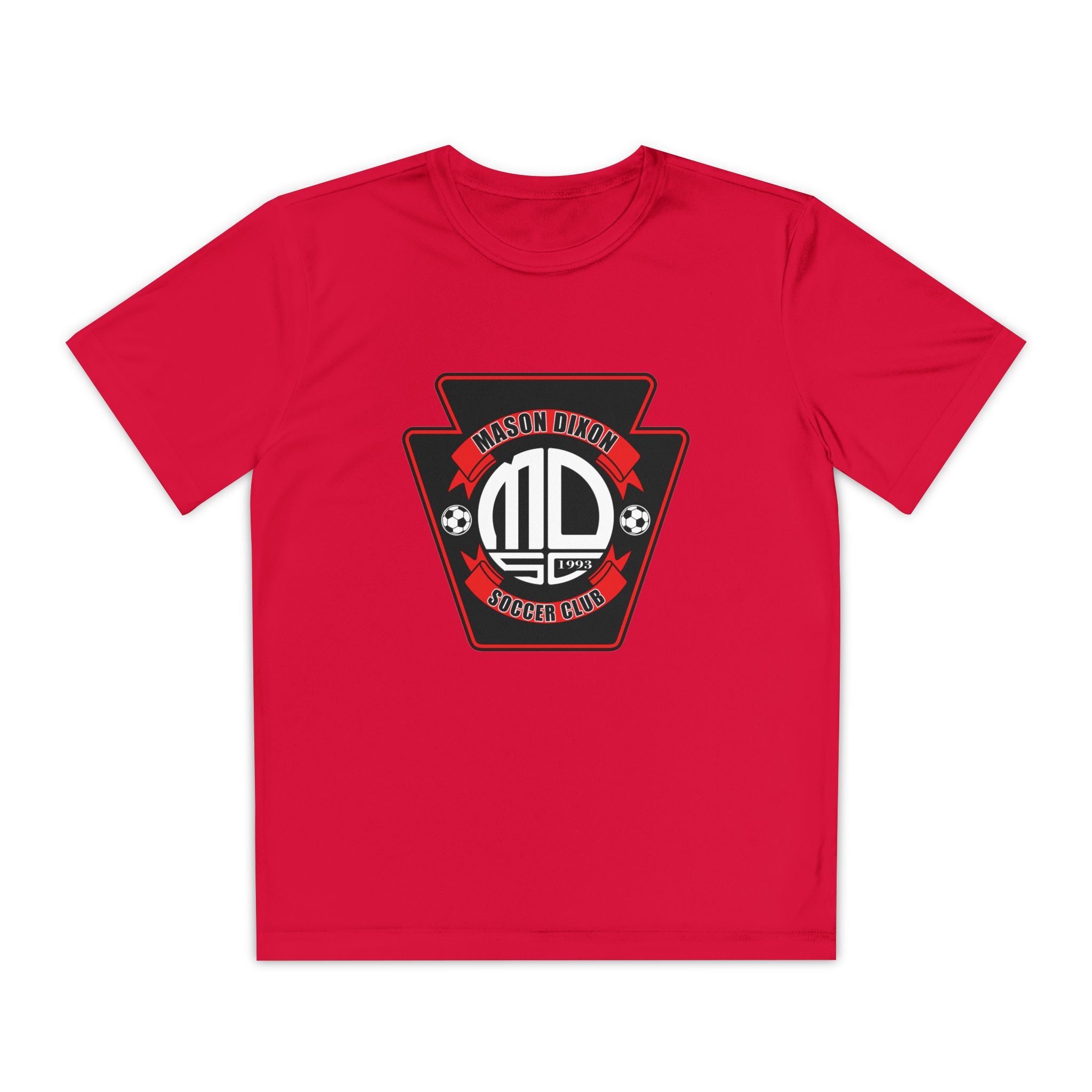 MDSC "Crest" Youth Moisture Wicking Short Sleeve