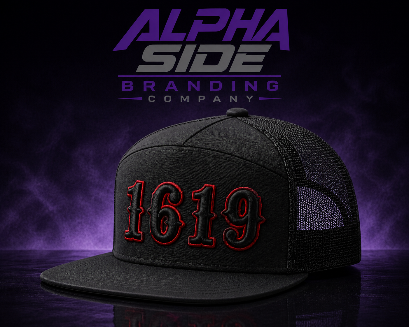 IAFF 1619 "Blackout" 3D puff 7panel Richardson