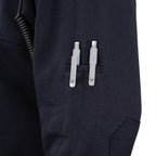 EMBROIDERED Cobb Island Volunteer Fire Department GAME Job Shirt "OPEN BOTTOM"
