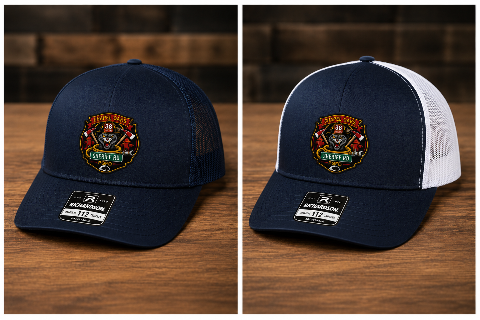 838 Richardson Snapback 5panel (Printed)