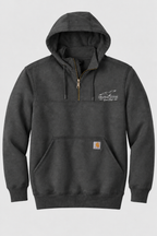 Chesapeake Country Gun Club Carhartt® Rain Defender® Paxton Heavyweight Hooded Zip Mock Sweatshirt