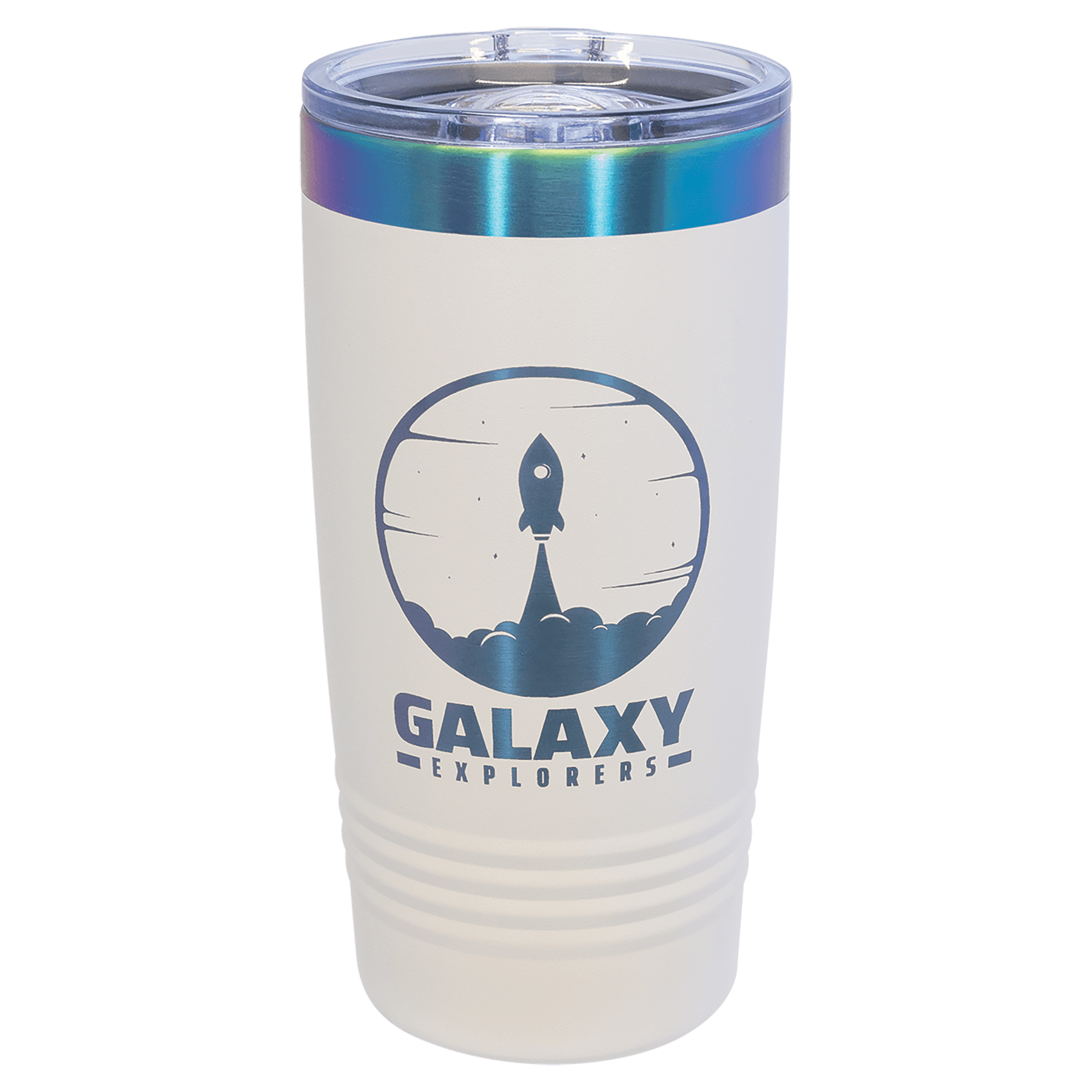ION-PLATED "PRISM" 20oz Tumbler w/slide lid