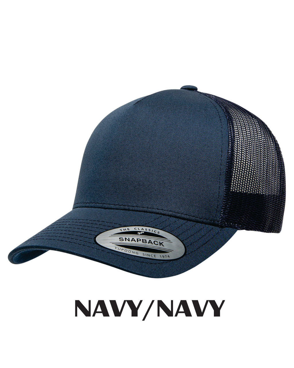 Trucker FLEX FIT hat W/ Brushed Silver PGFD Patch