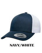 Trucker FLEX FIT hat W/ Brushed Silver PGFD Patch