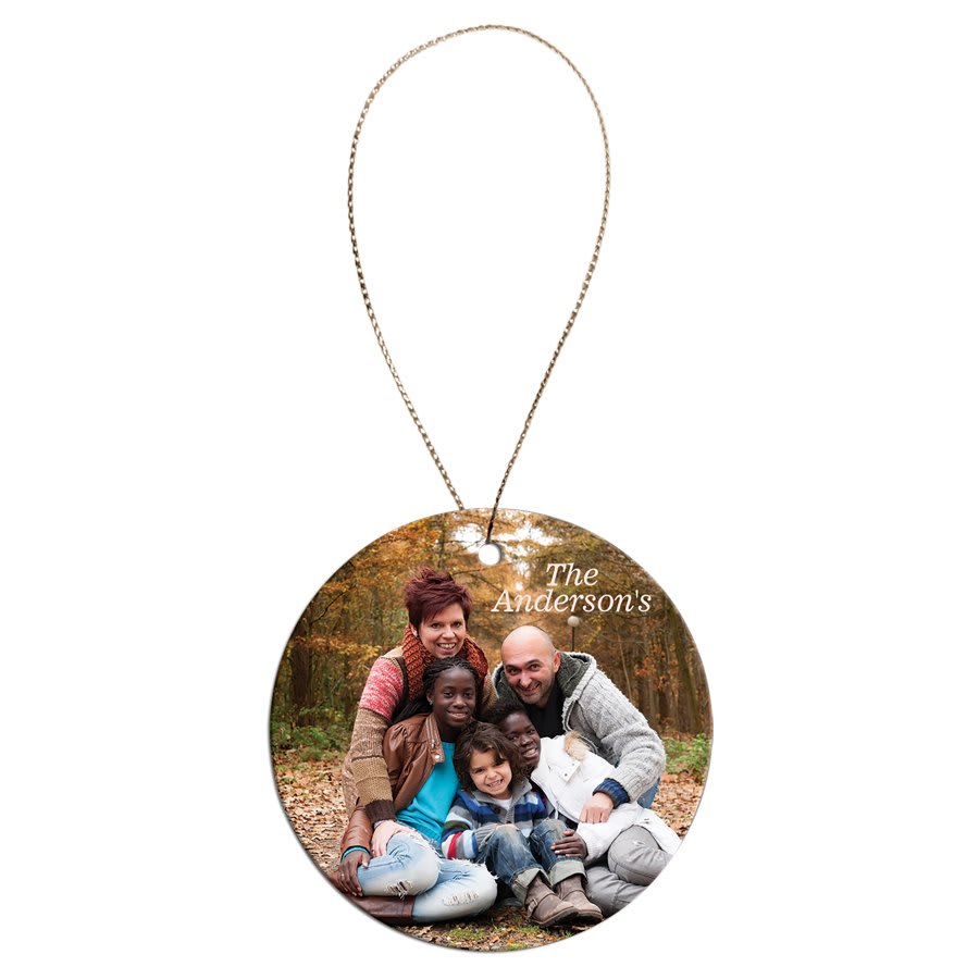 Ceramic Full Color Ornament