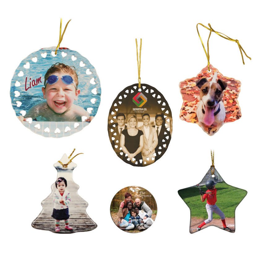 Ceramic Full Color Ornament