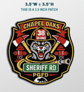 PGFD Station 838 3.5in Patch