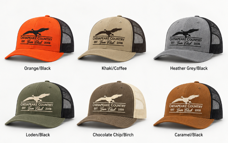 Chesepeake County Gun Club Richardson 112 Snap Back
