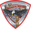 PGFD Station 806 4" Sticker