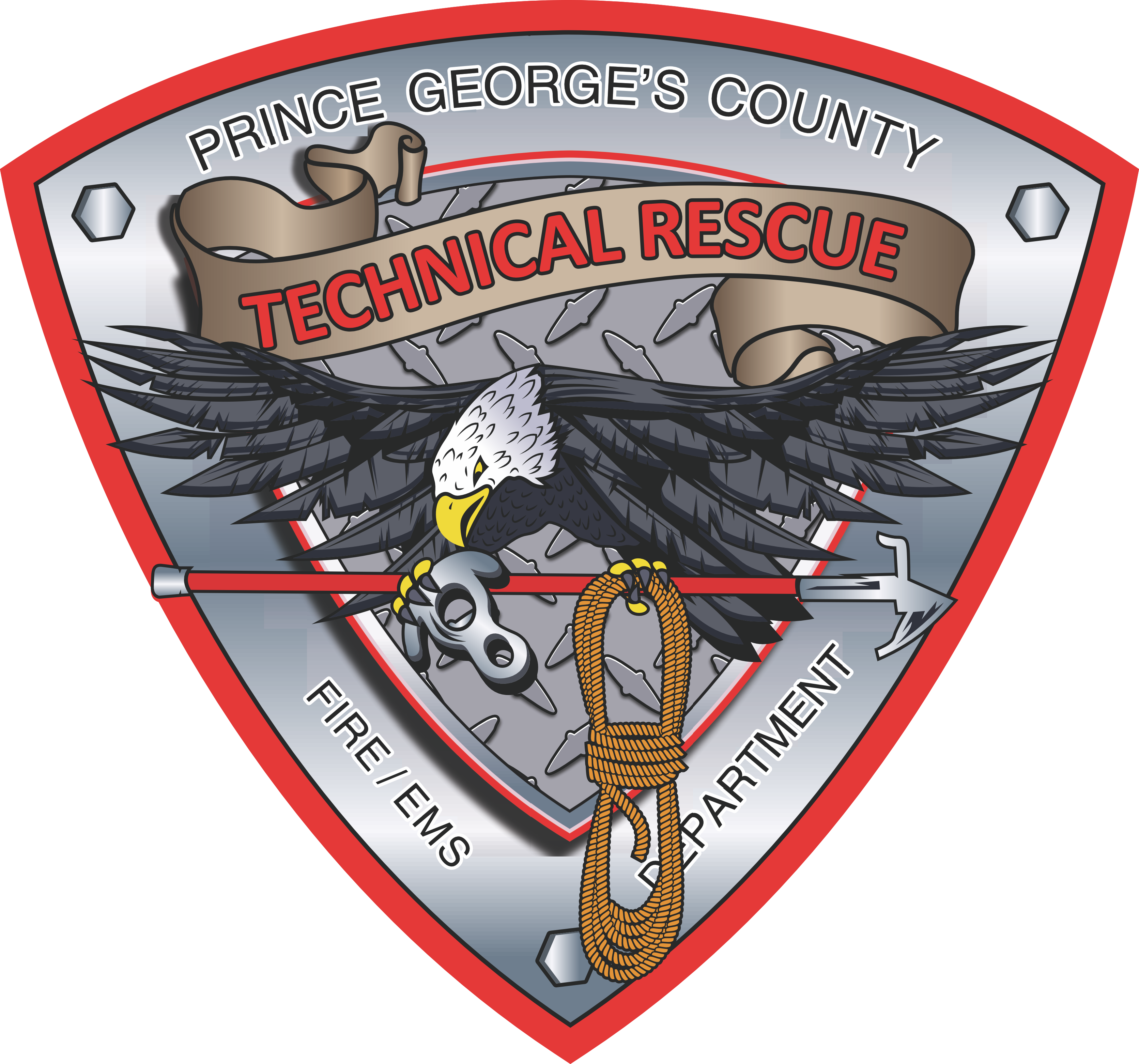 PGFD Station 806 4" Sticker