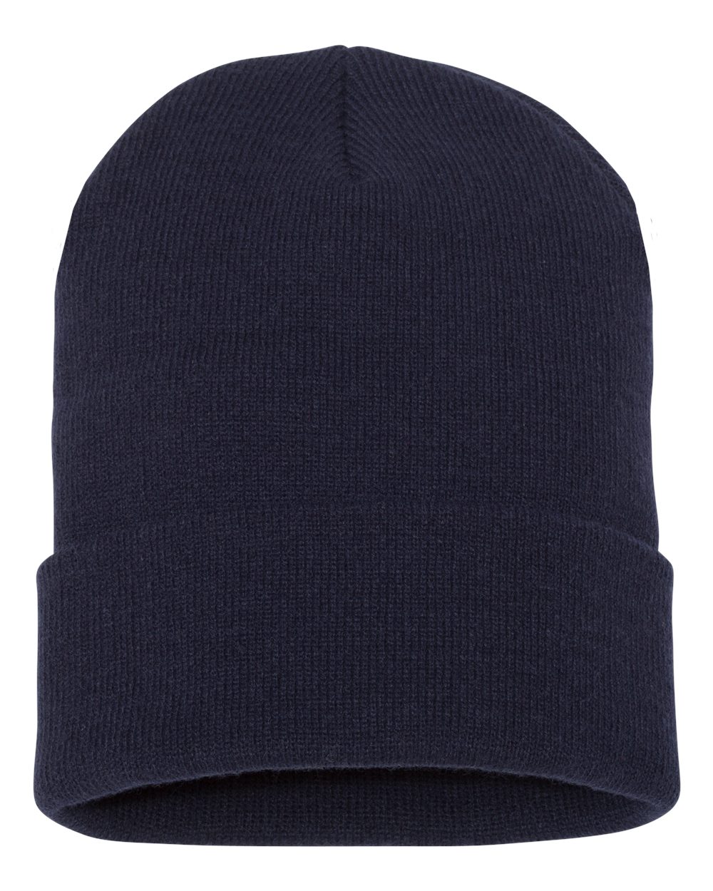 Leather Patch Beanie (Custom)
