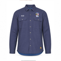 EMBROIDERED Cobb Island Volunteer Fire Department   Game Apparel "SHACKET" -Shirt Jacket