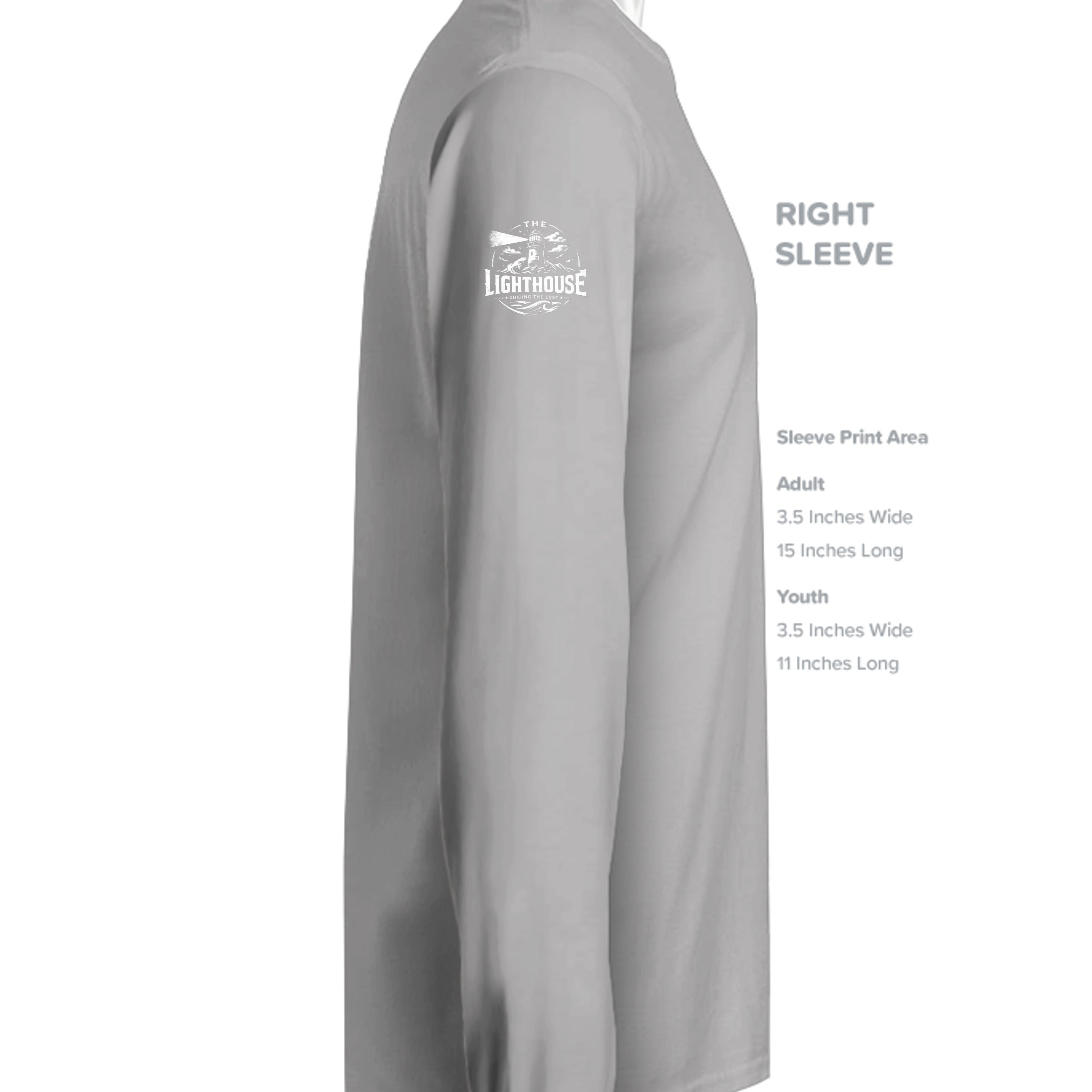 Grey Heather - SS3000 - SLEEVE_RIGHT