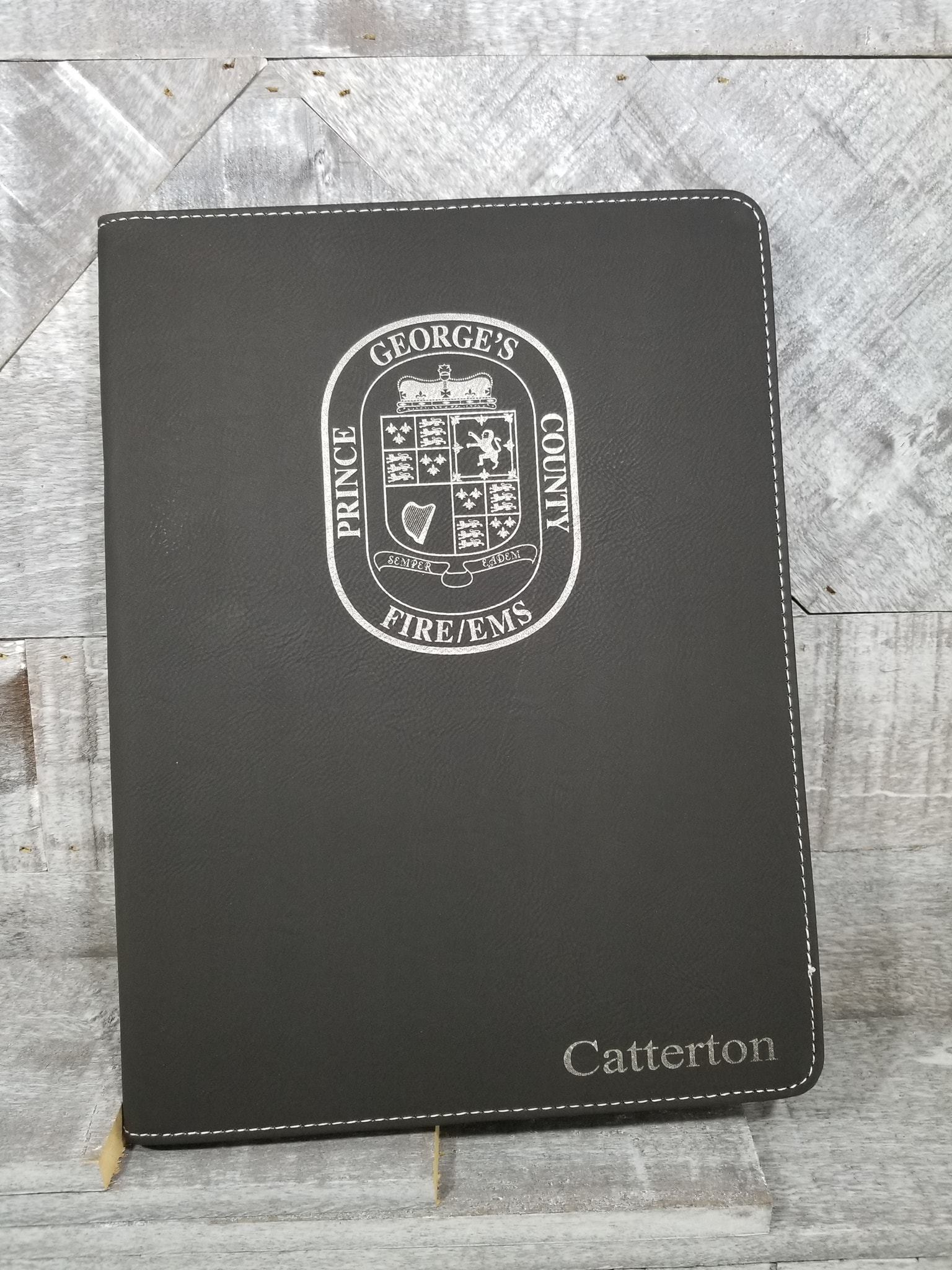Personalized Zipper Portfolio