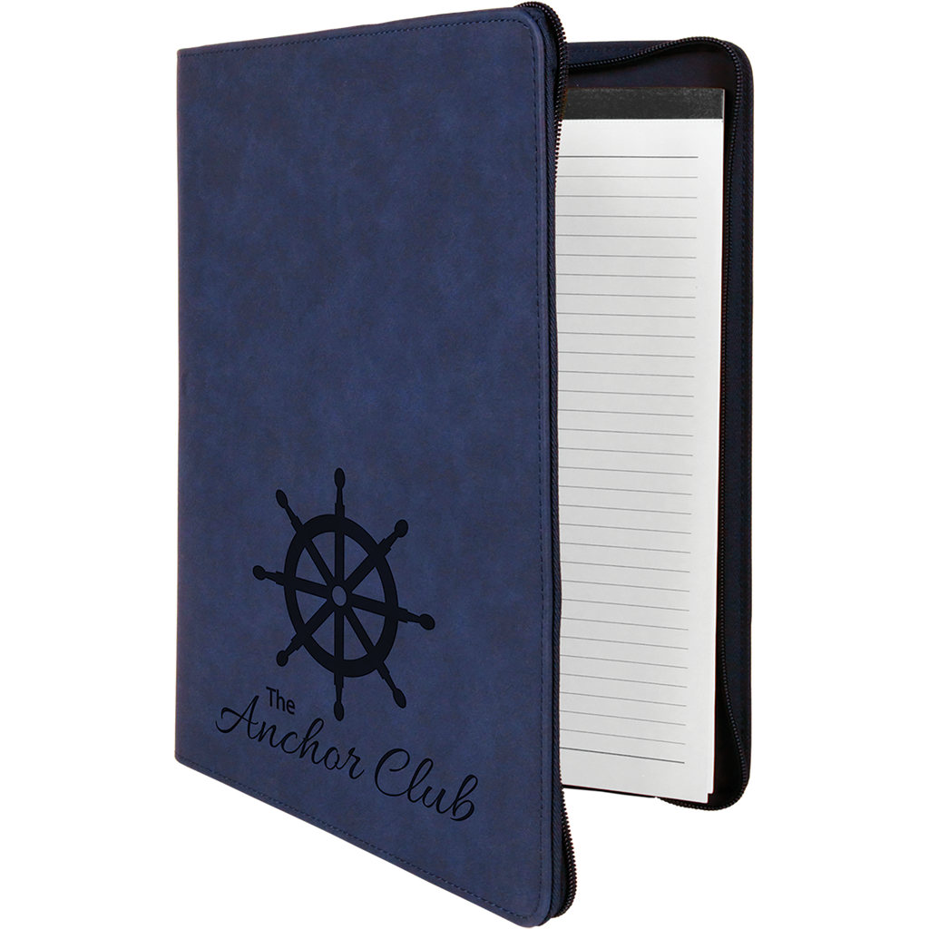 Personalized Zipper Portfolio