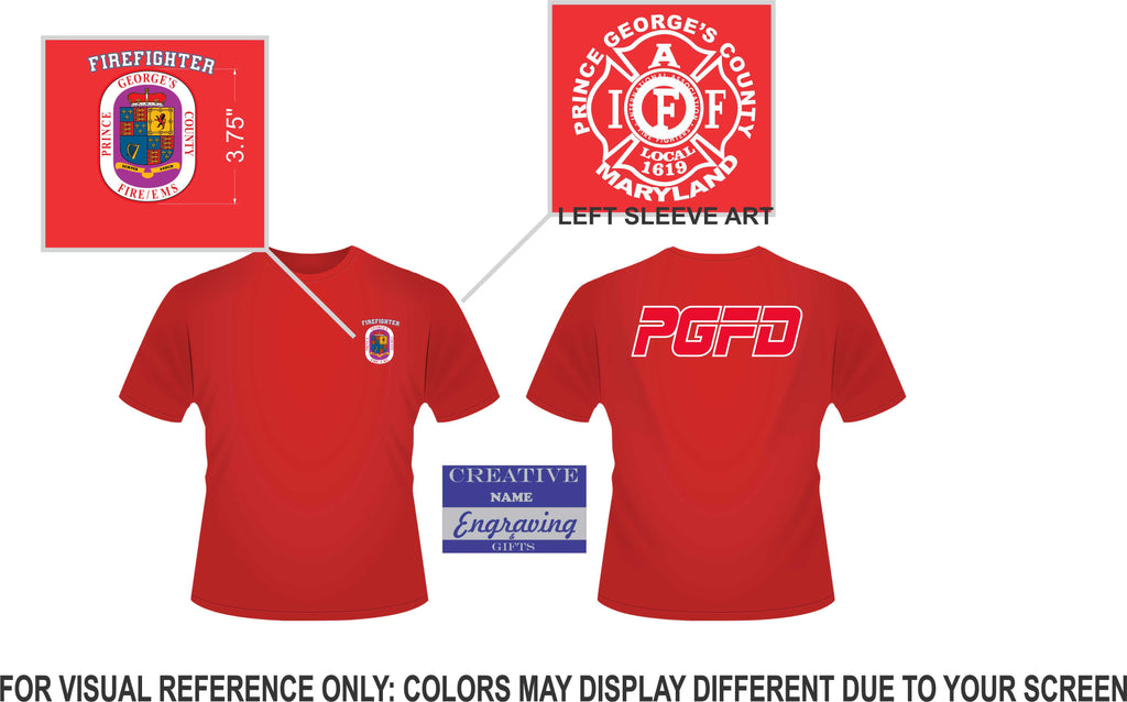 100% Cotton Red T-shirt TALL