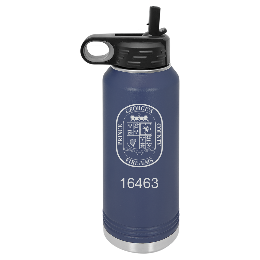 40 oz Insulated water bottle Laser Engraved