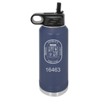 40 oz Insulated water bottle Laser Engraved